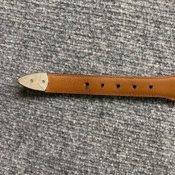 Alabama Crimson Tide Belt Mens 40 Black Leather Concho Medallion Embossed Logo - Picture 11 of 12